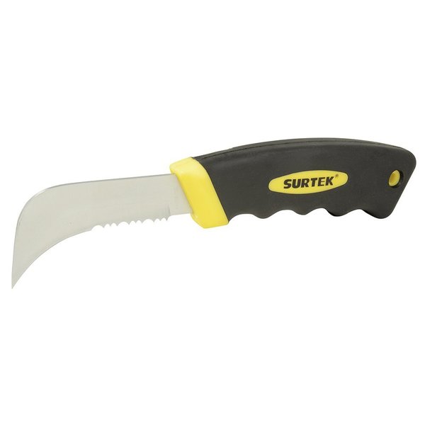Surtek 8" Serrated Linoleum Knife with bi-material Handle 120127